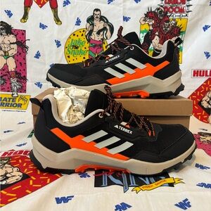Adidas Terrex AX4 Hiking Shoes Size 14 Black Orange